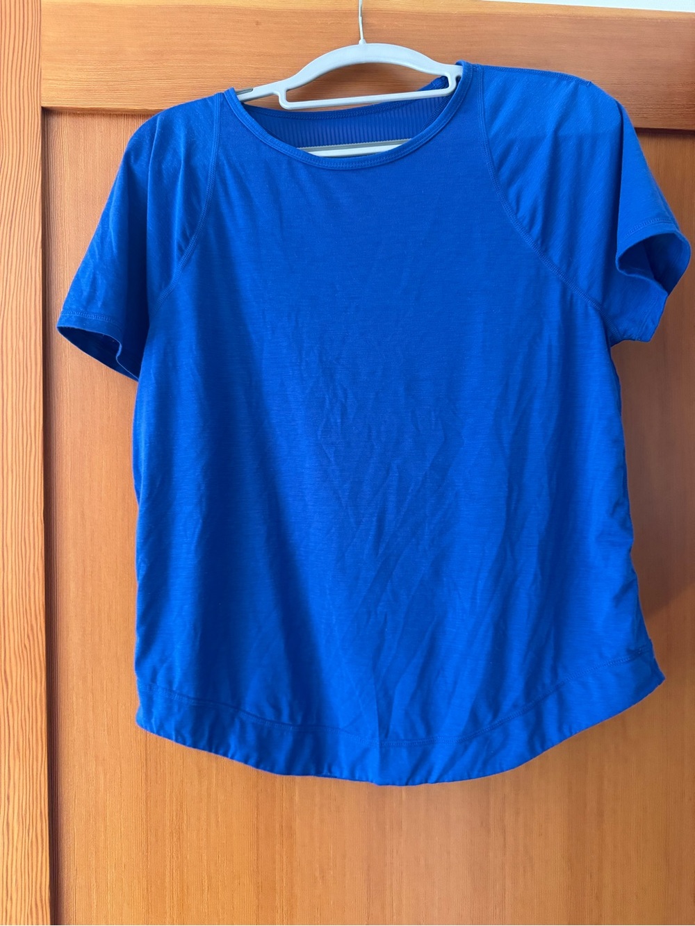 Sweaty Betty Short Sleeve Active Tee in Cobalt Blue